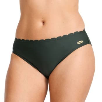 Damella Damella Emily Wavy Bikini Brief Mørkgrørnn 46 Dame