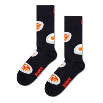 Happy Socks Happy socks Strømper Breakfast Sock Svart Str 41/46