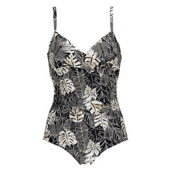 Damella Damella Tara Swimsuit Pattern Svart Mønster 36 Dame