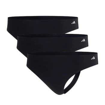 adidas Truser 3P Sport Active Light Flex Thongs Svart Large Dame