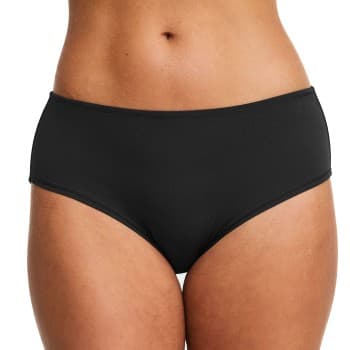 Swegmark Swegmark Truser Essence Midi Briefs Modal Svart modal 2XL Dame