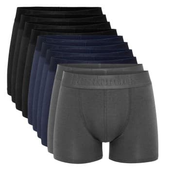 Resteröds Resteröds 10P Gunnar Cotton Boxer Mixed økologisk bomull XX-Large Herre