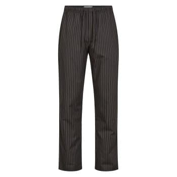 Resteröds Resteröds Sandman Pyjama Pants Gråstripet bomull 2XL Herre