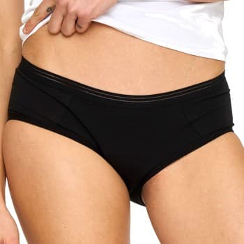 JBS of Denmark Truser Absorbent Hipster Brief 30 ml Svart X-Small Dame
