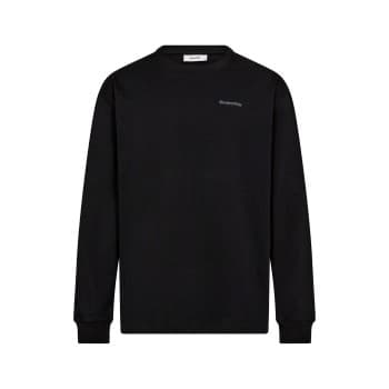 Resteröds Ted Basic Long Sleeve T-Shirt Svart bomull 2XL Herre