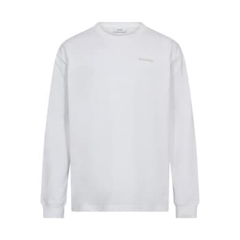 Resteröds Ted Basic Long Sleeve T-Shirt Hvit bomull 2XL Herre