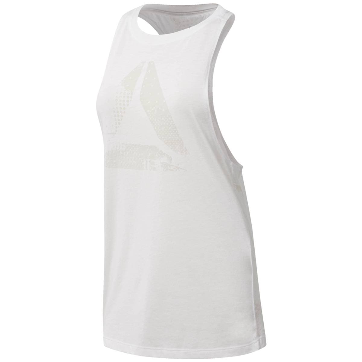 Reebok Hvit Reebok burnout tank (L)
