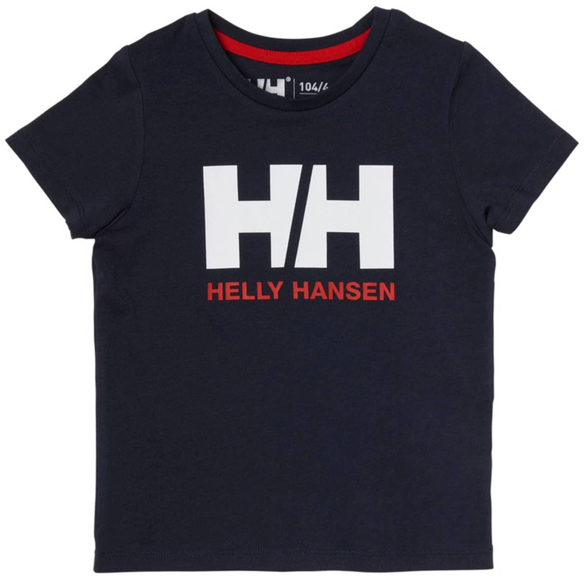 Blå Helly Hansen Logo T-skjorte (128 / 8 år)