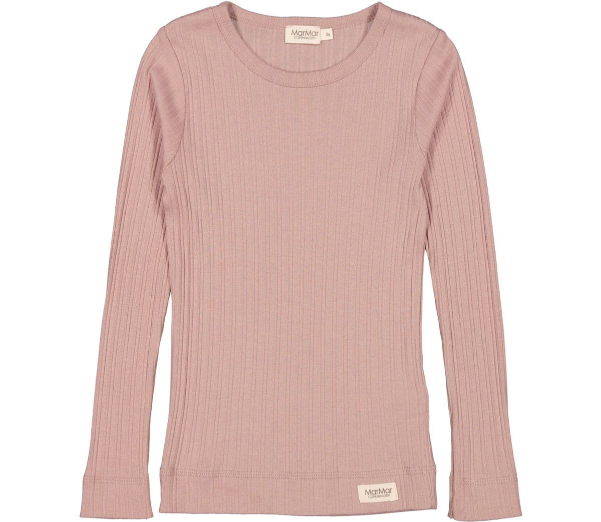 MarMar Genser Modal Broad Rib Light Plum (128 / 8 år)