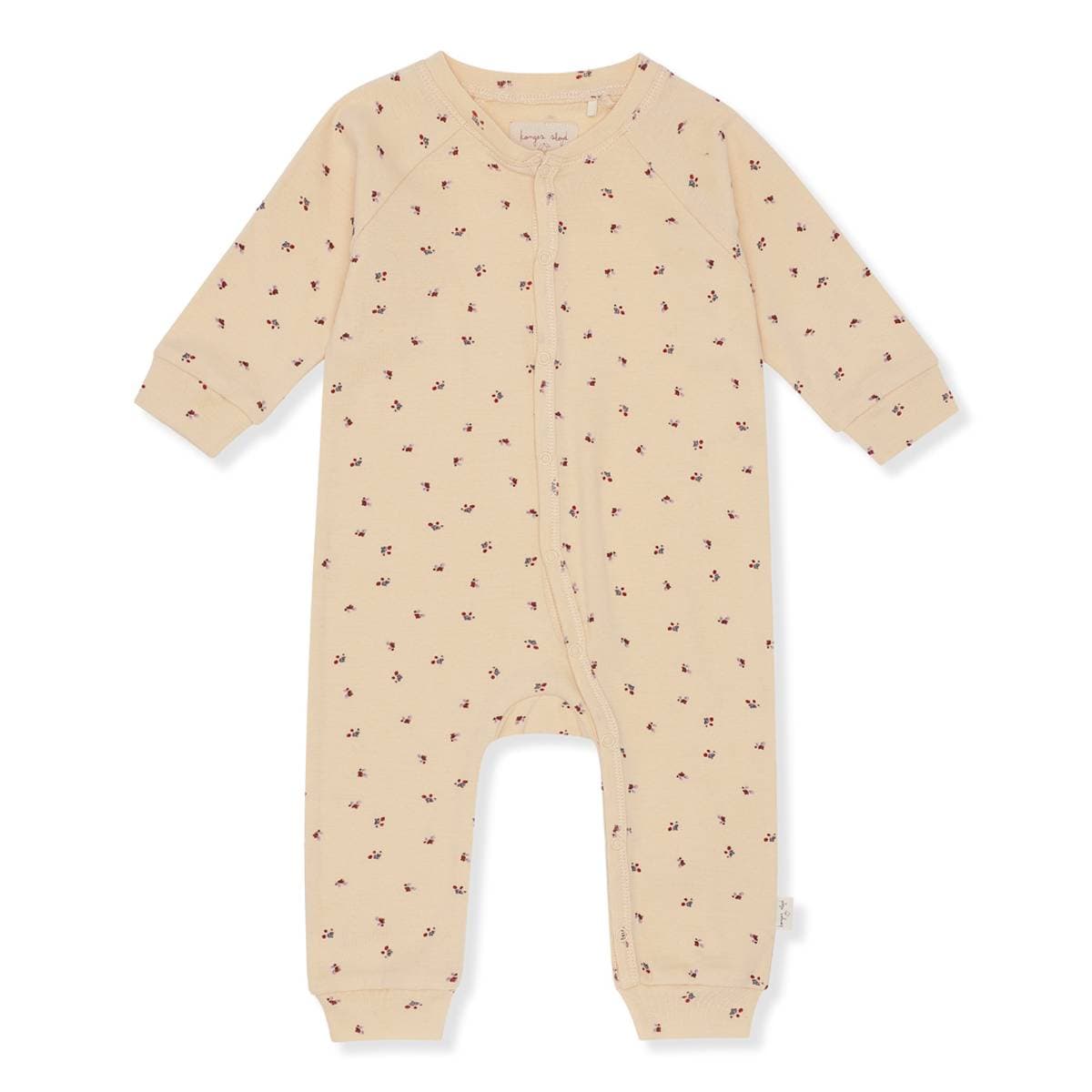Konges Sløjd Konges Sløjd Manny Onesie Bloom Red/Blue (86 / 1,5 år)