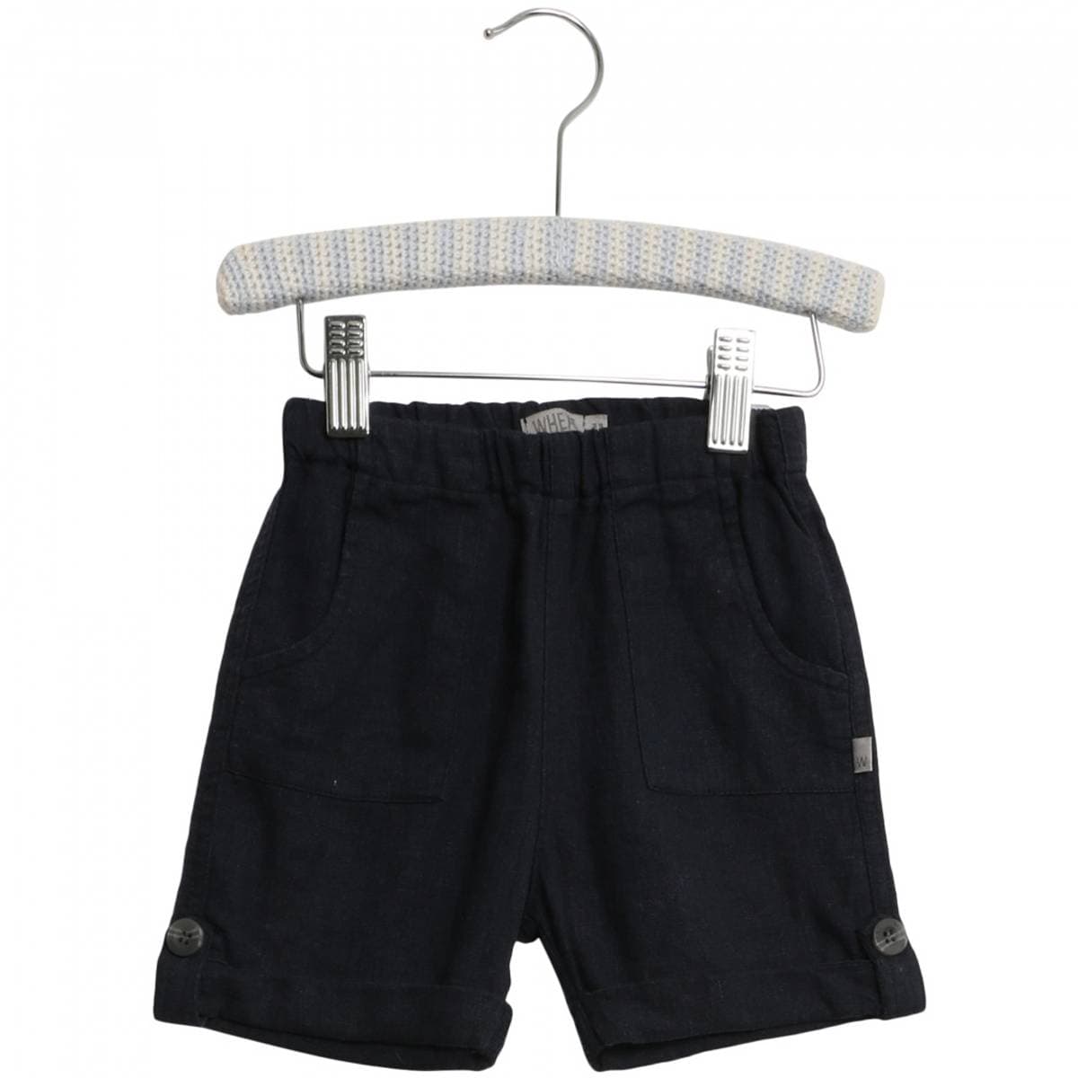Mørk Blå Wheat Anton Shorts (74 / 9 mnd)