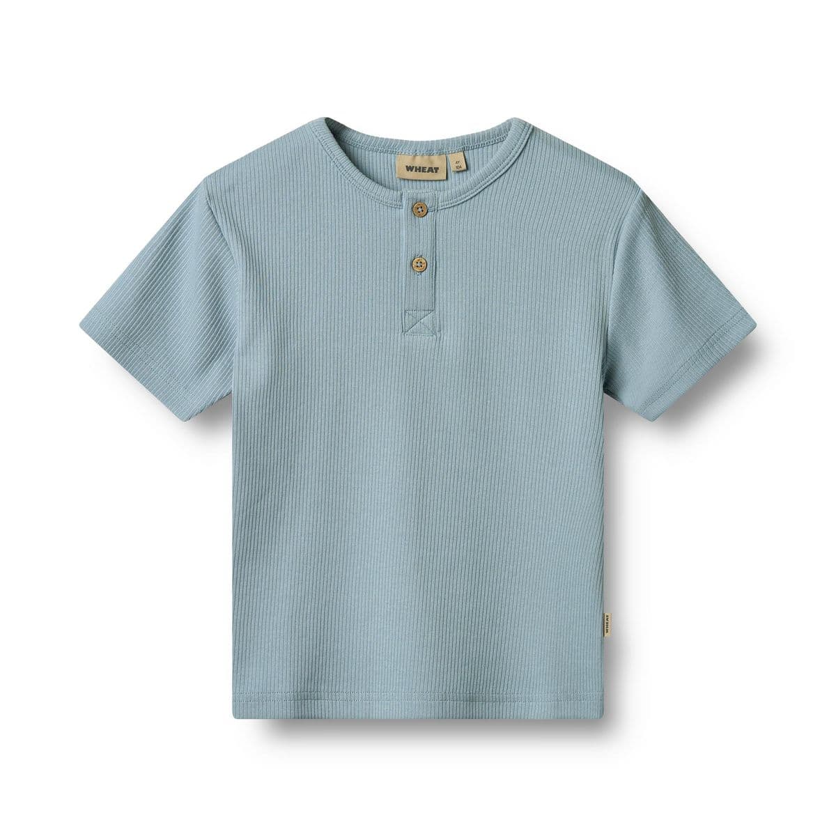 Wheat T-Shirt Lumi Calm Blue (98 /3 år)