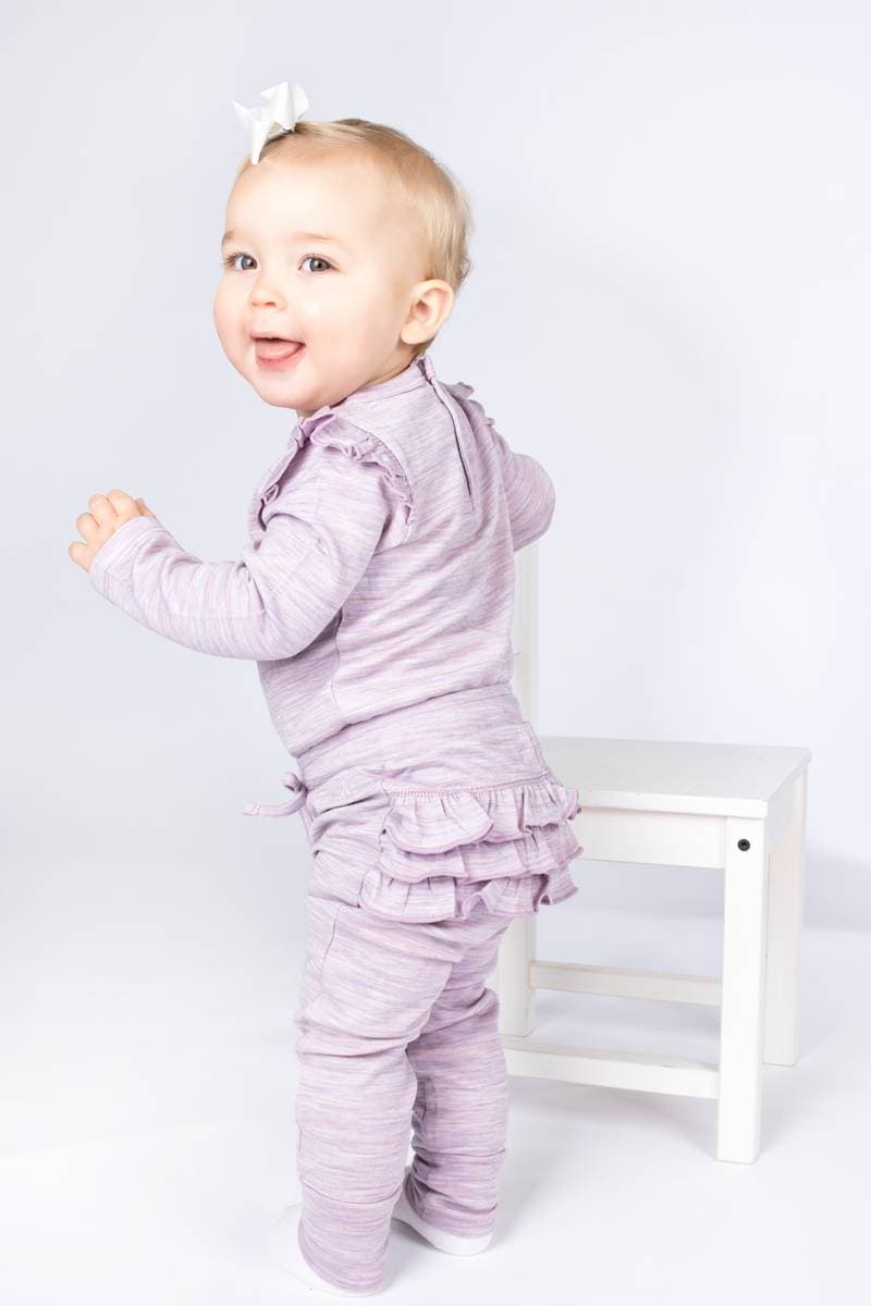 Vilje & Ve Vilje & Ve Erdis Ull Bukse Lys Lilla (68 / 6 mnd)