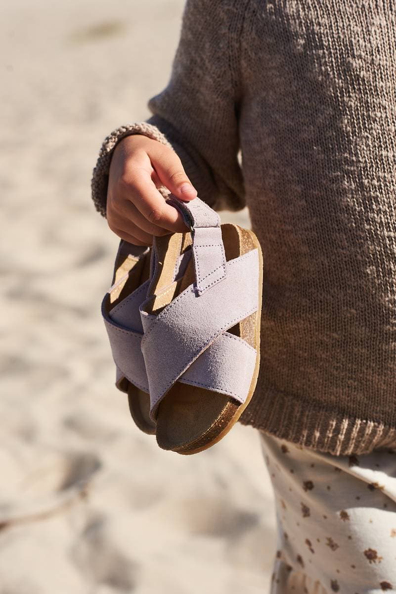Wheat Wan Sandal Soft Lilac (30)