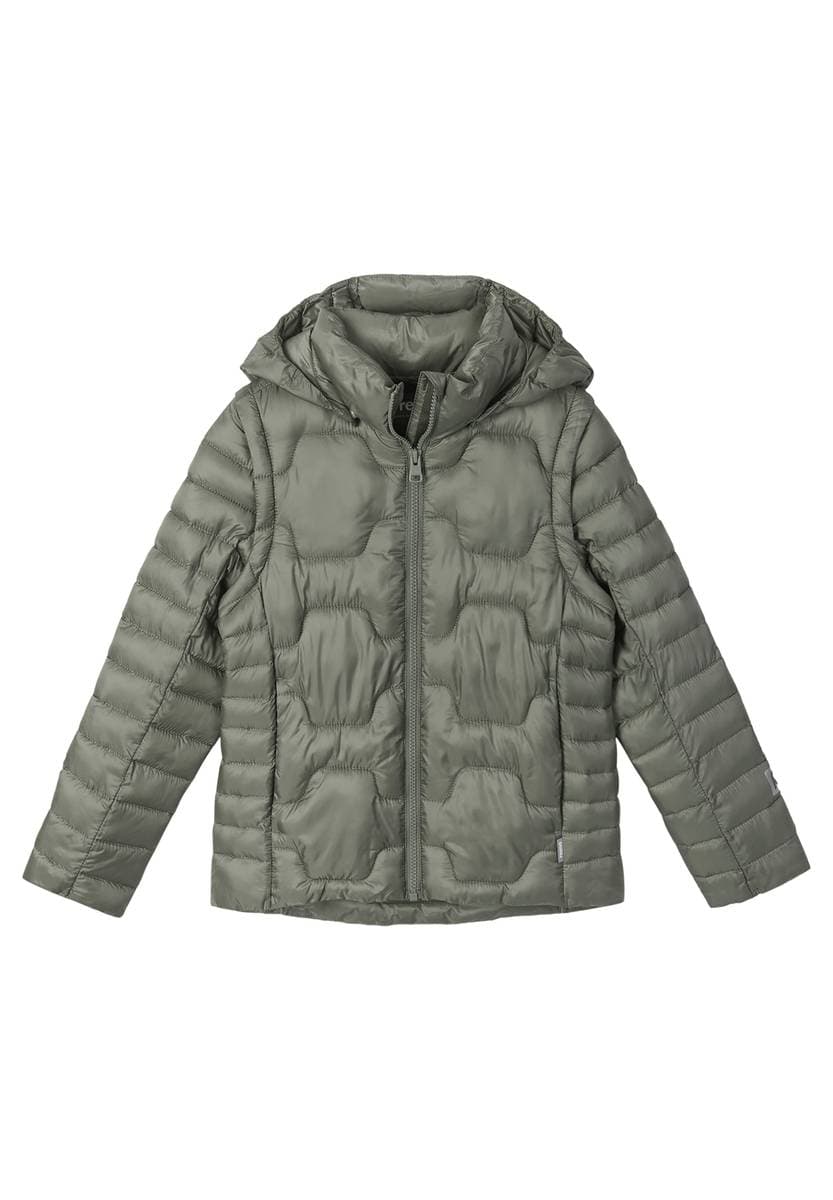 Reima 2-i-1 Jakke Veke Greyish Green (134 / 9 år)