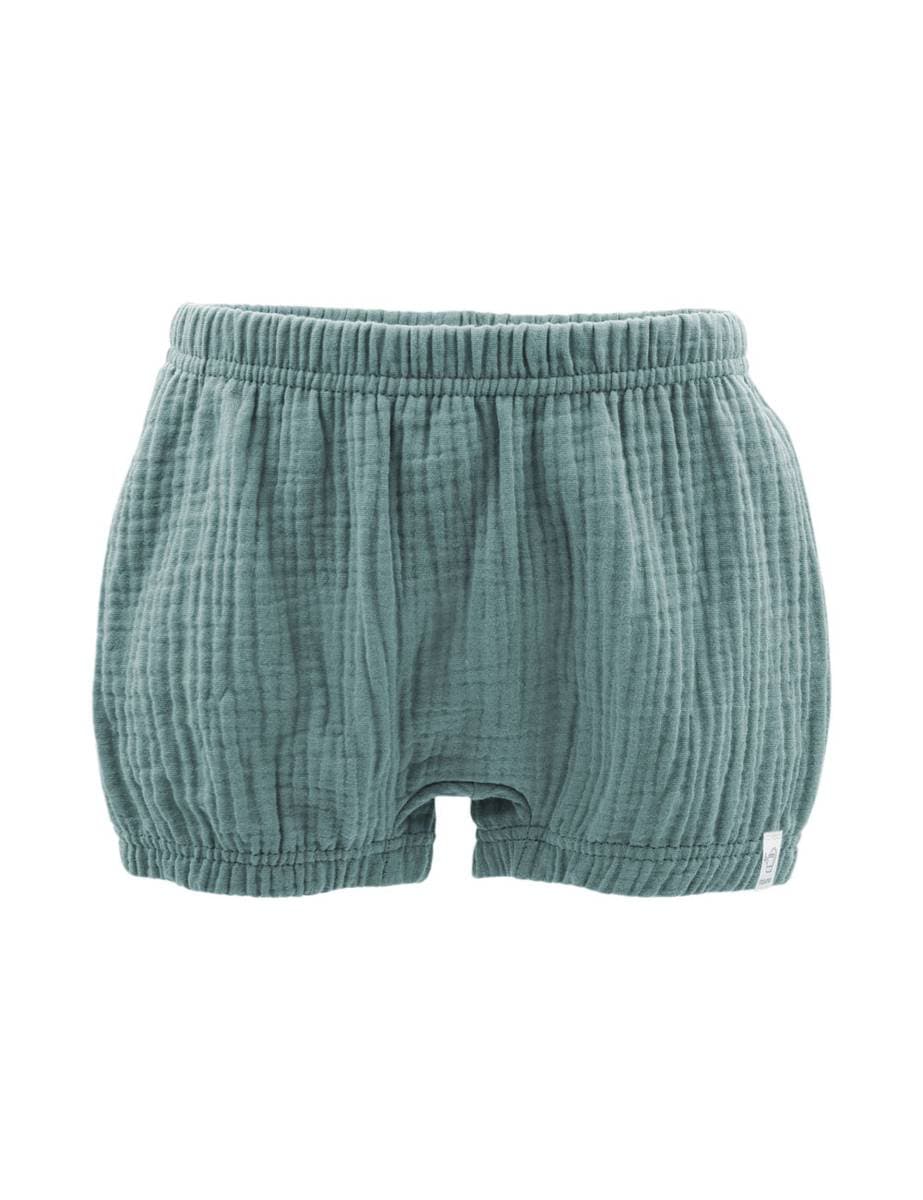 Maximo Musselin Baby-Bloomers Meeresgrün (74/80)