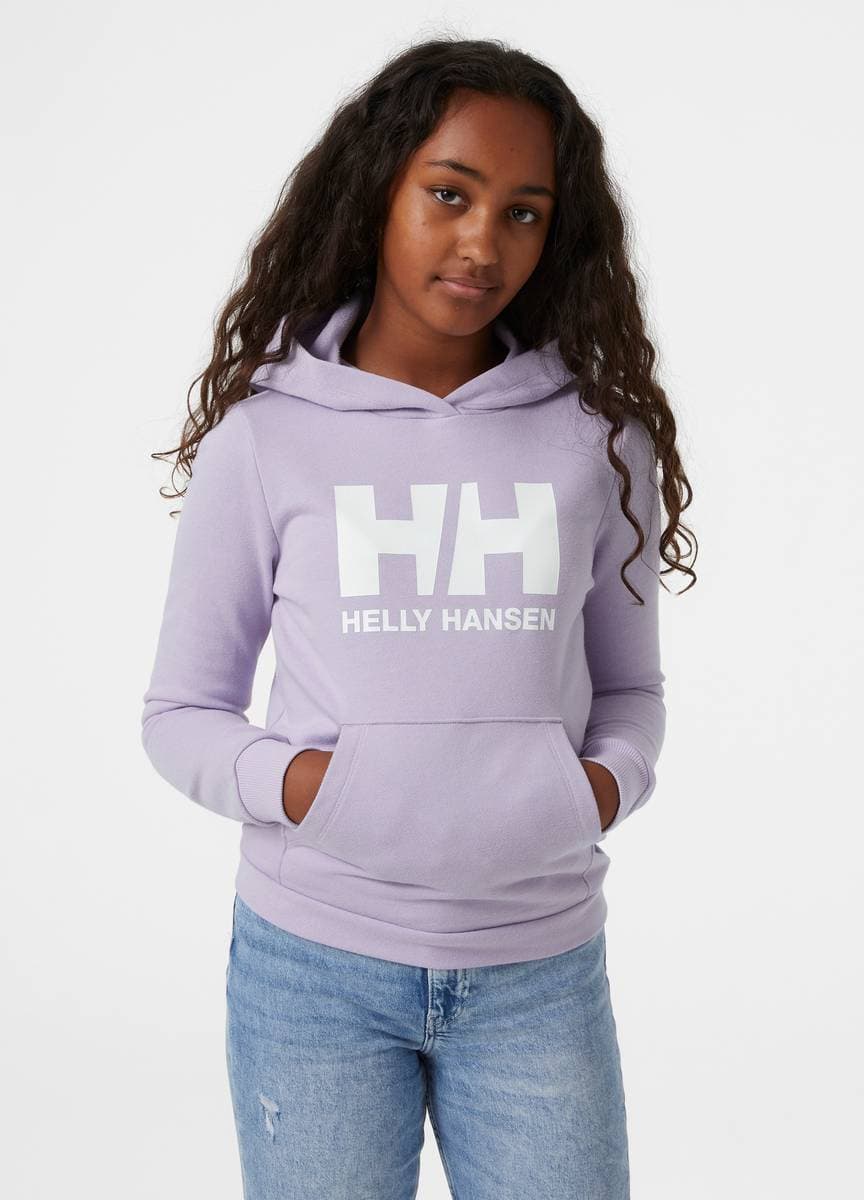 Helly Hansen Helly Hansen Jr HH Logo Hoodie 2.0 Lilatech (176 /16 år)