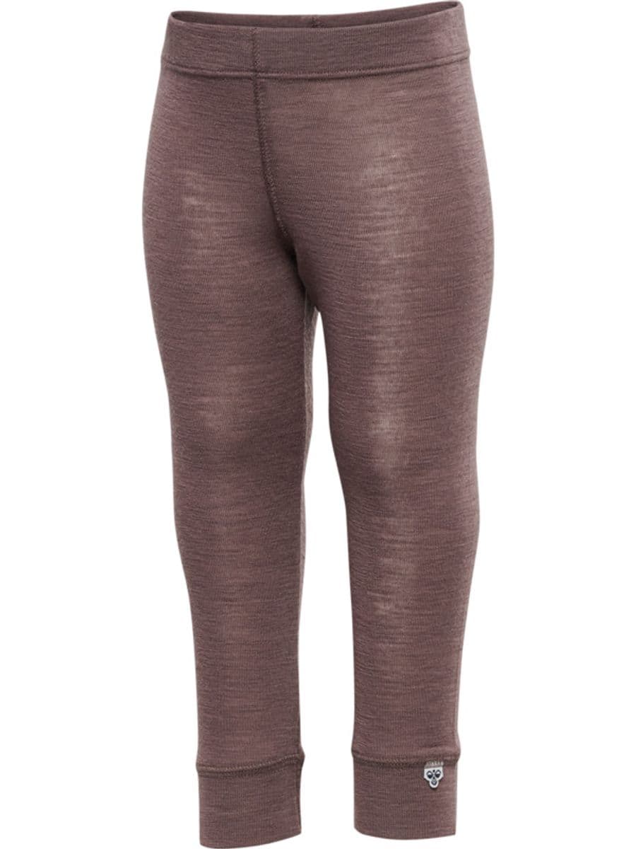 Hummel Mini Ull Rib Leggings Twilight Mauve (74 / 9 mnd)