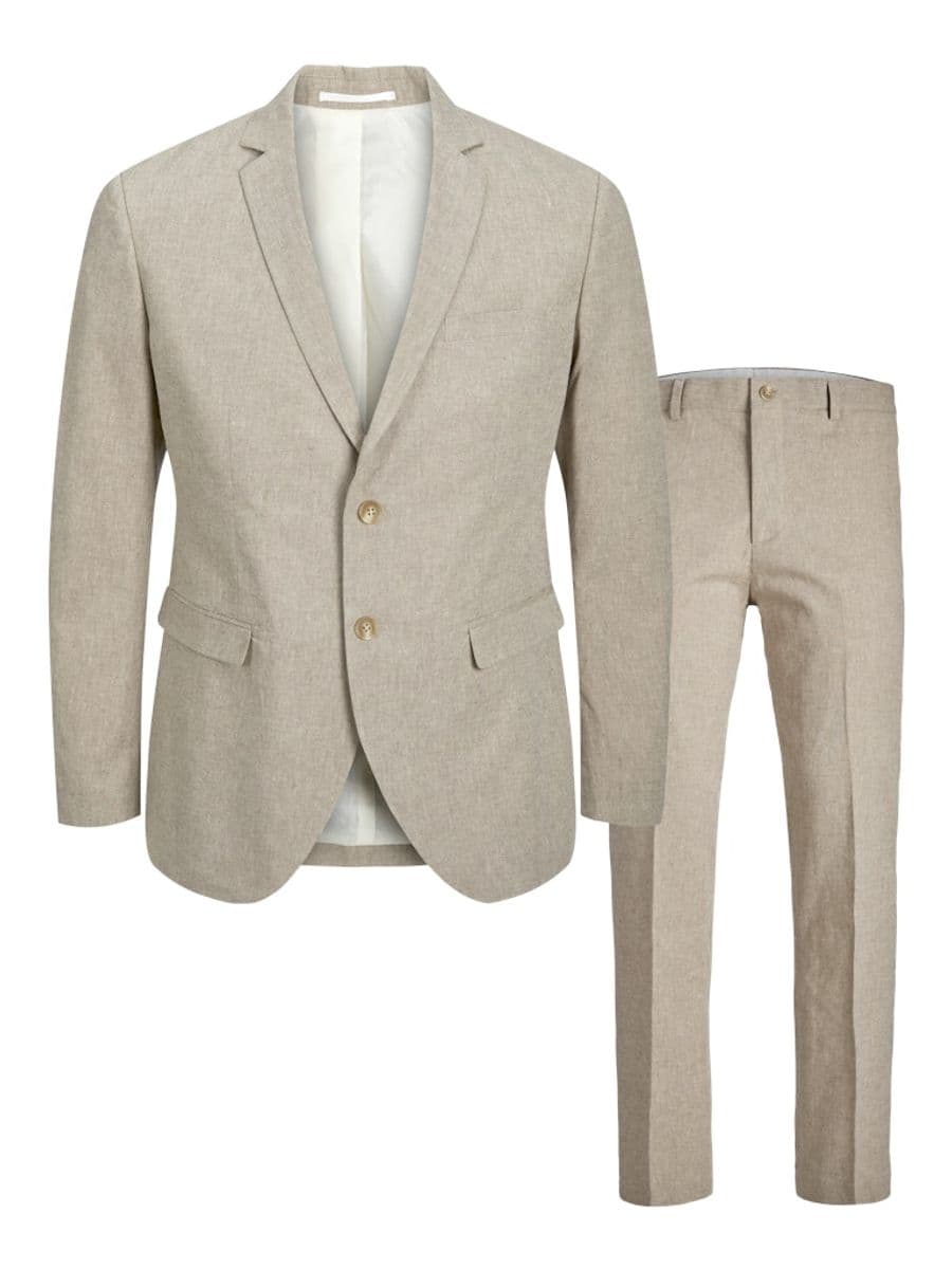 Jack & Jones Junior Riviera Dress Slim Fit Beige (176 /16 år)