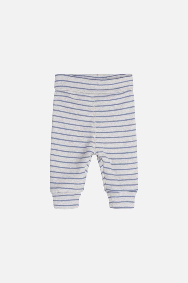 Hust and Claire Luca Leggings Blue flint Stripe (74 / 9 mnd)