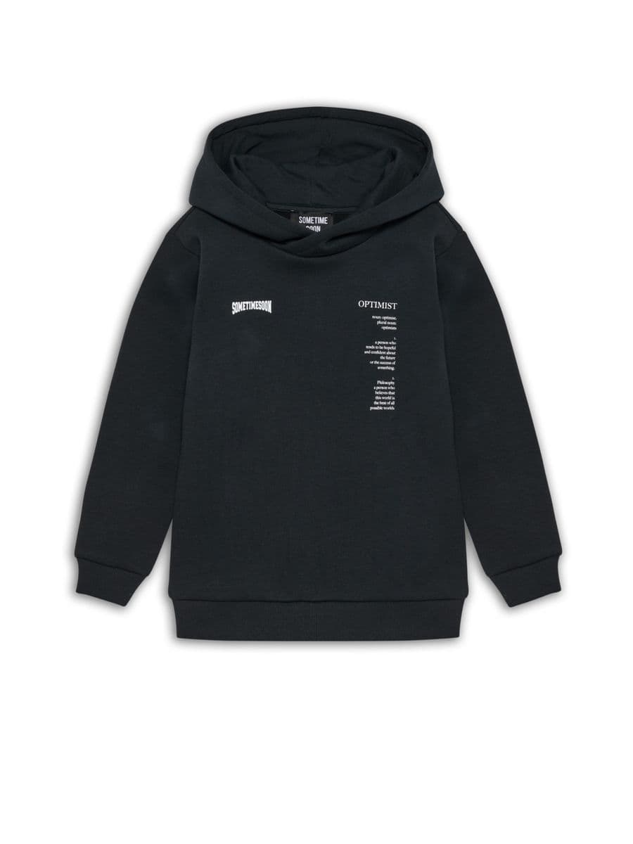 Sometime Soon Aiden Hoodie Black (110 / 5 år)