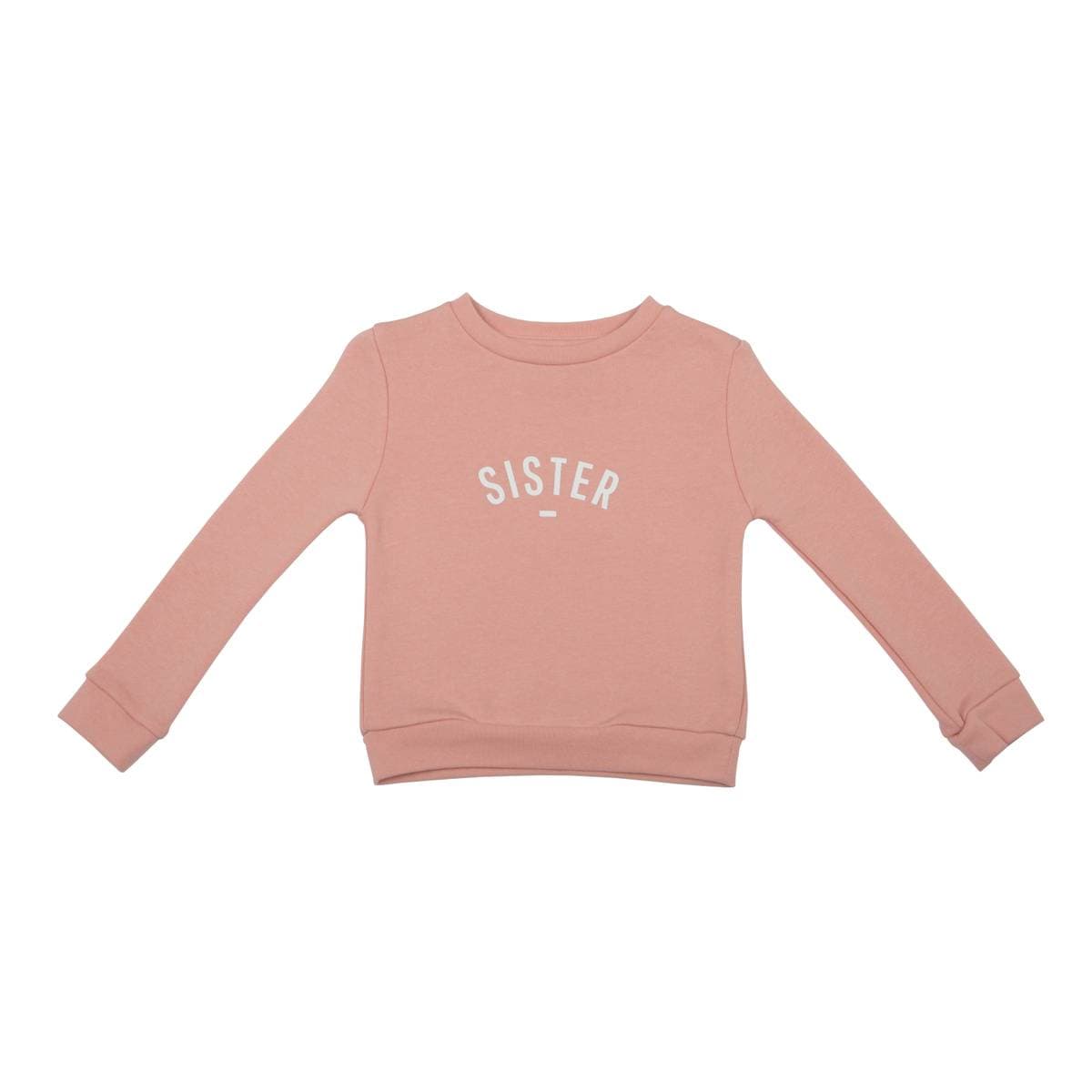 Bob & Blossom Bob & Blossom Sister Genser Blush Pink (116 / 6 år)