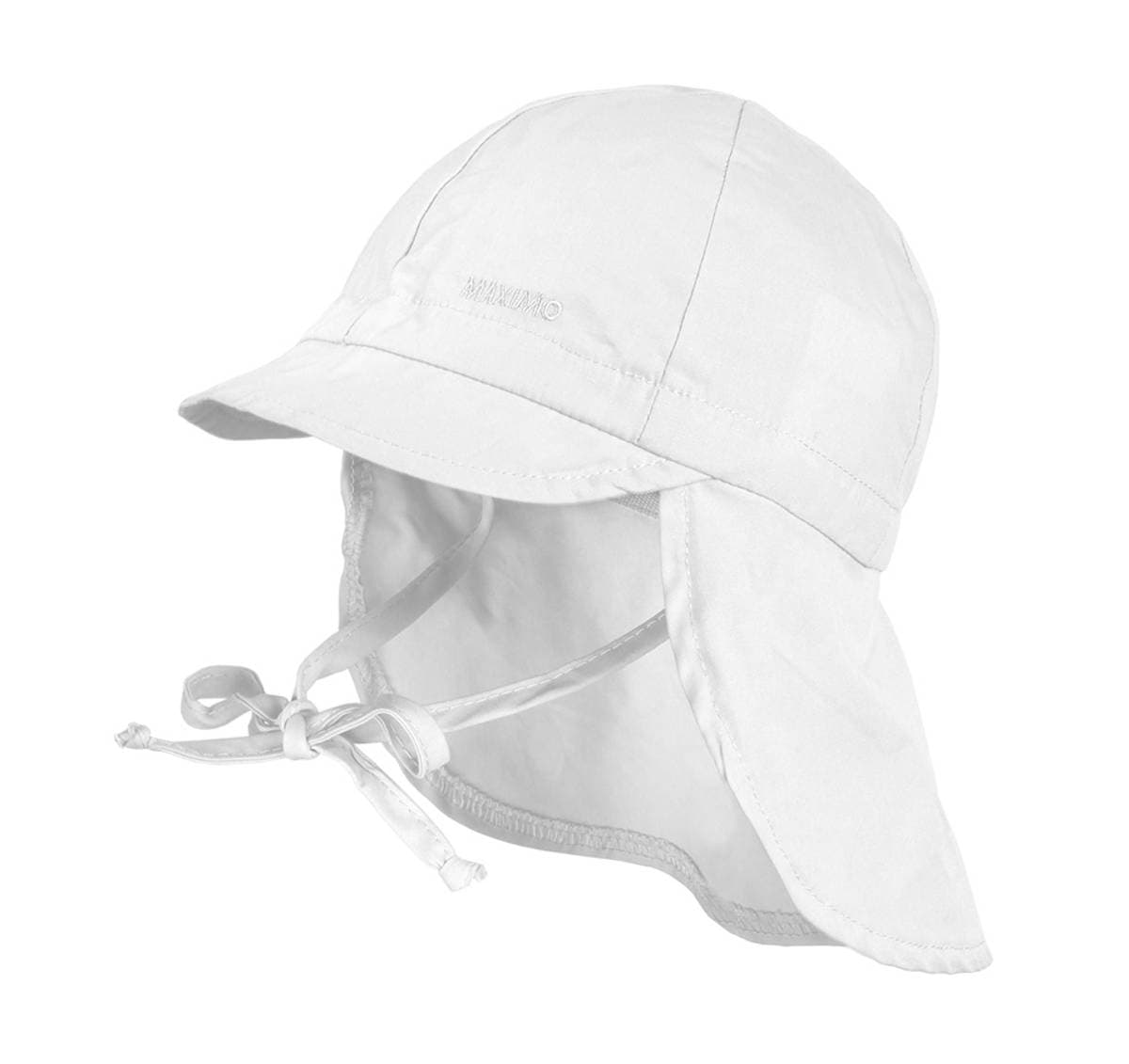 Maximo Maximo Mini-Cap With Visor, White
