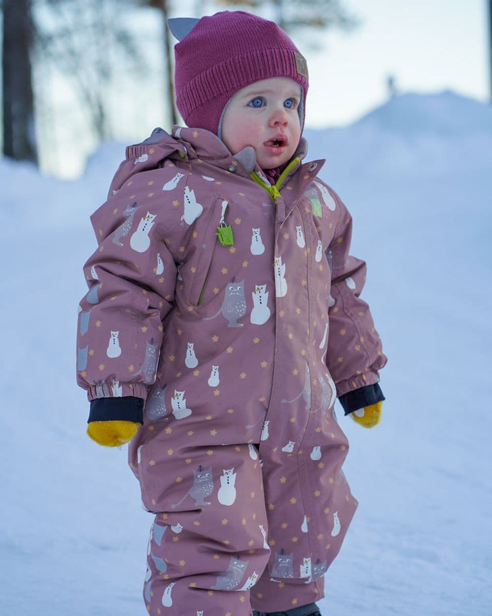 Kattnakken Kattnakken Vinterdress Baby Snø Tolvmeterskogen Sandeltre (80 / 1 år)