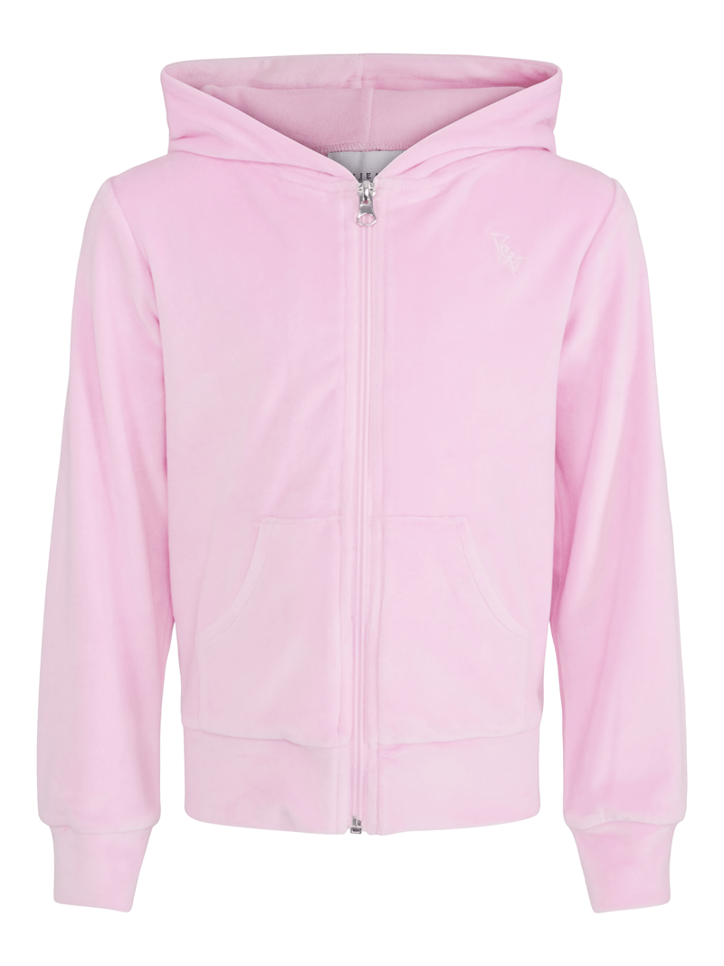 Vilje & Ve Hermine Velour Hettjakke Light Rose (158 / 13 år)