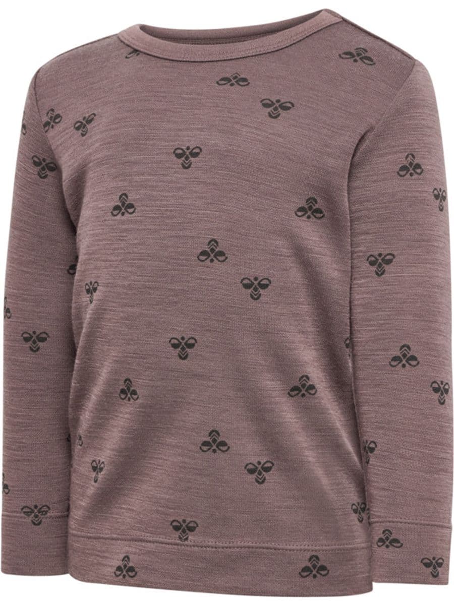 Hummel Mini Ull Genser Twilight Mauve (92 / 2 år)