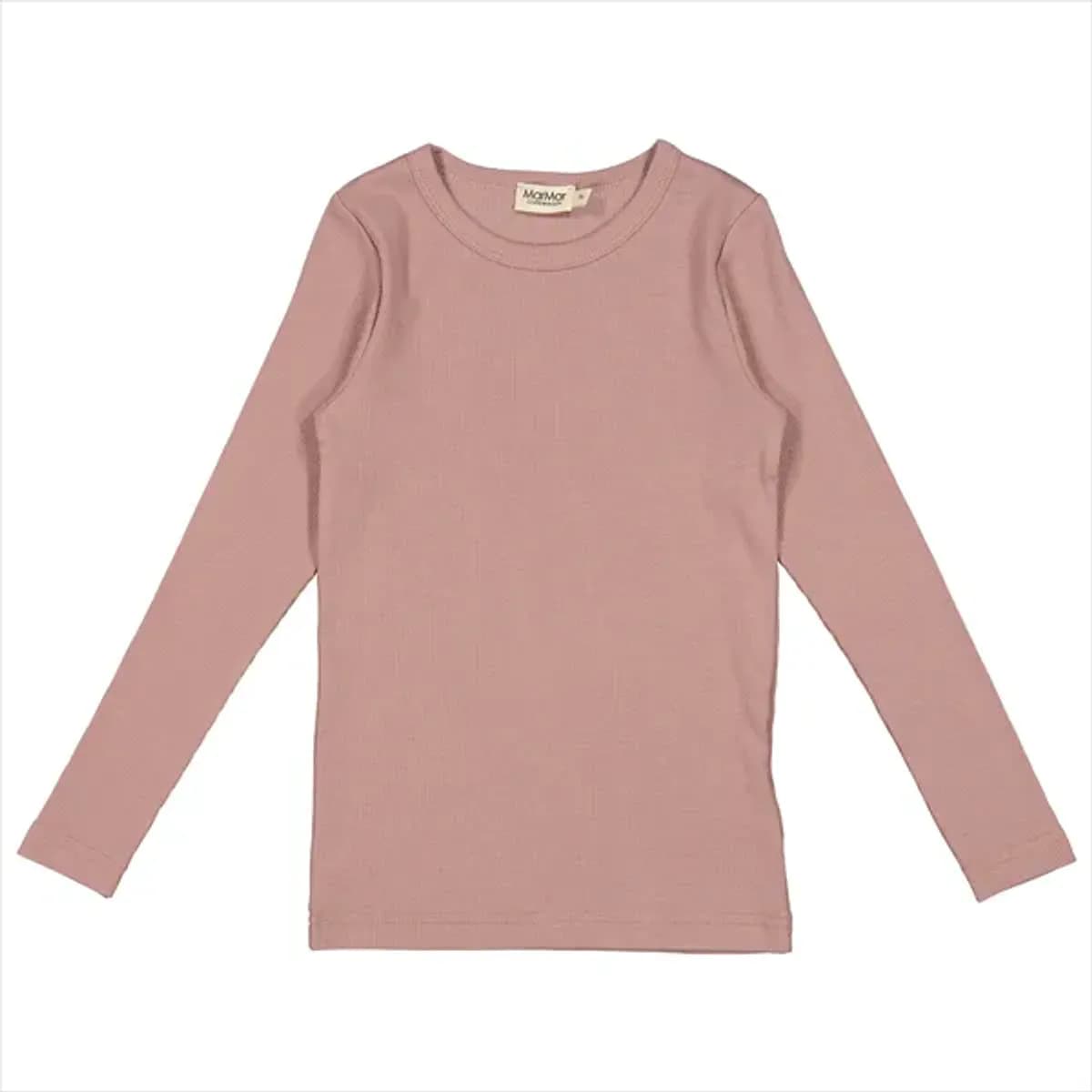 MarMar Tani Modal Fine Rib Dusty Mauve (128 / 8 år)