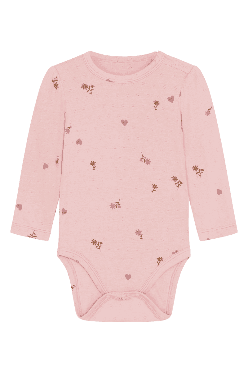 Hust And Claire Bambus Buller Body Dusty Rose (92 / 2 år)