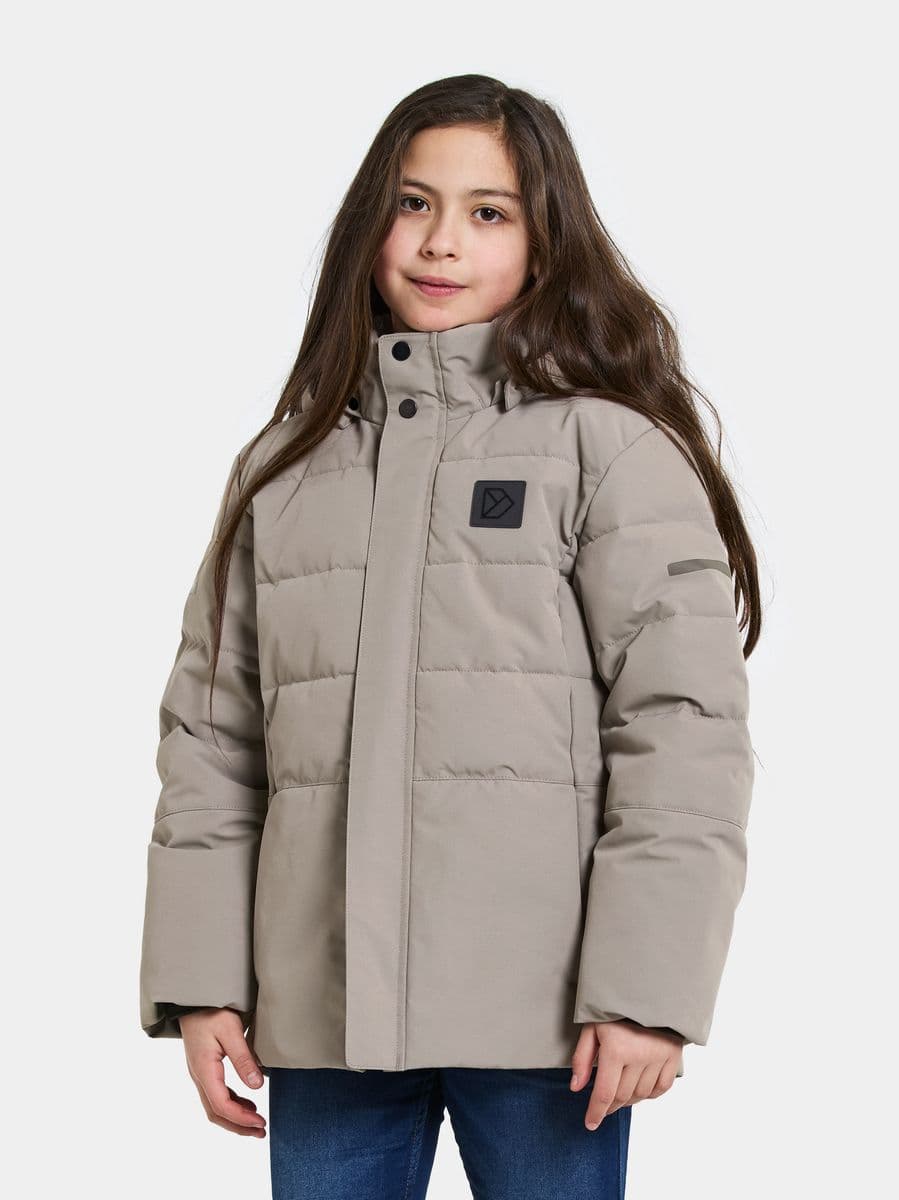 Didriksons Silikat Vinterjakke Ash Brown (160 / 13-14 år)