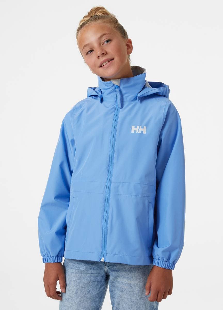 Helly Hansen Jr Celeste Rain Jacket Skagen Blue (176 /16 år)