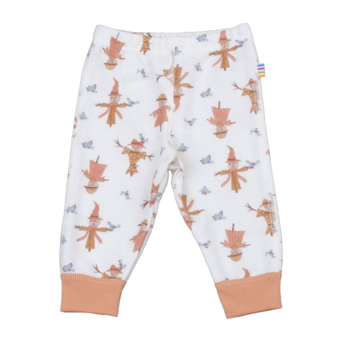 Joha Scarecrow Ull Bambus Leggings Off White/Peach (80 / 1 år)