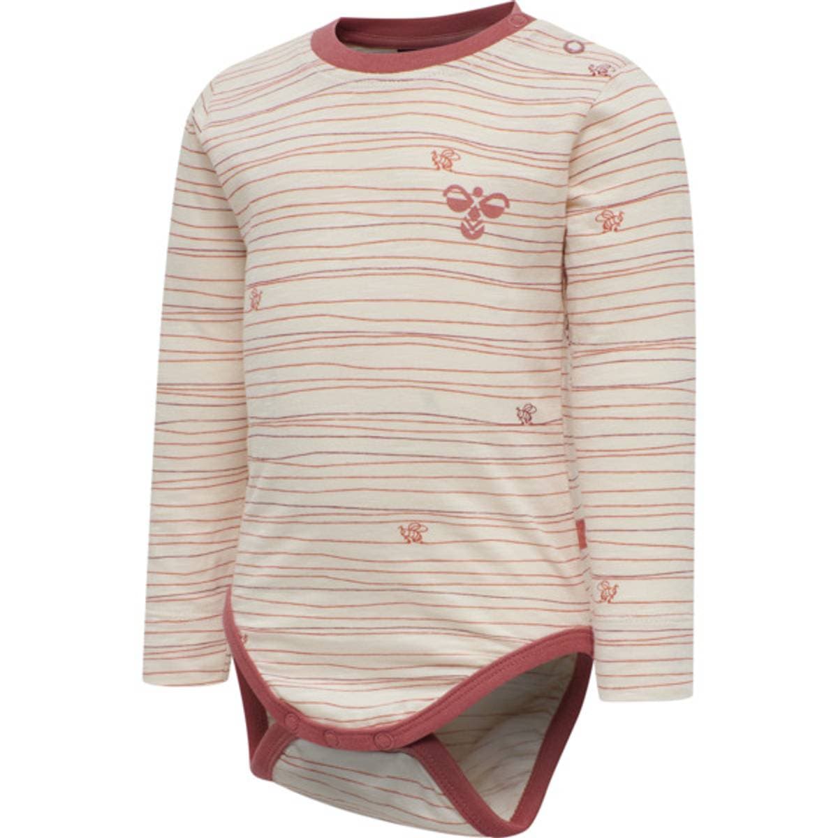 Hummel Stripete Hummel Freja Body L/S (56 / 1-2 mnd)