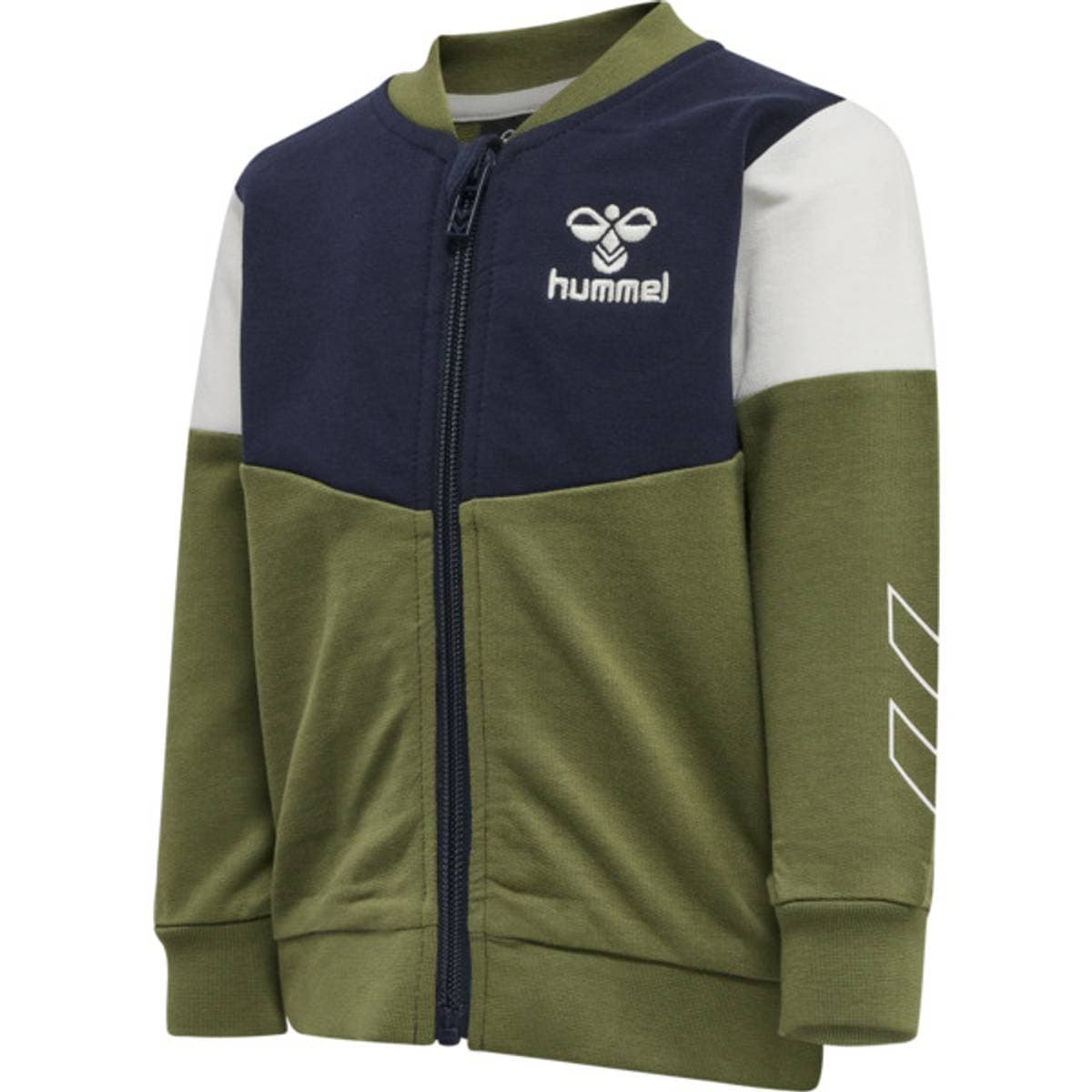 Hummel Finn Zip Jacket Capulet Olive (80 / 1 år)