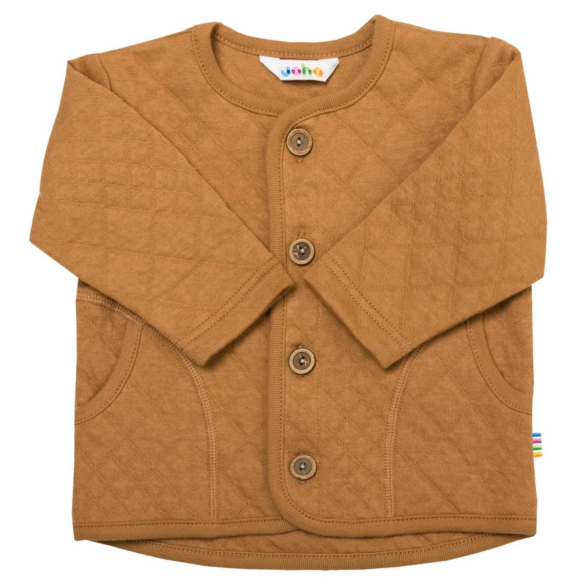Joha Joha Bomull Cardigan Brun (80 / 1 år)