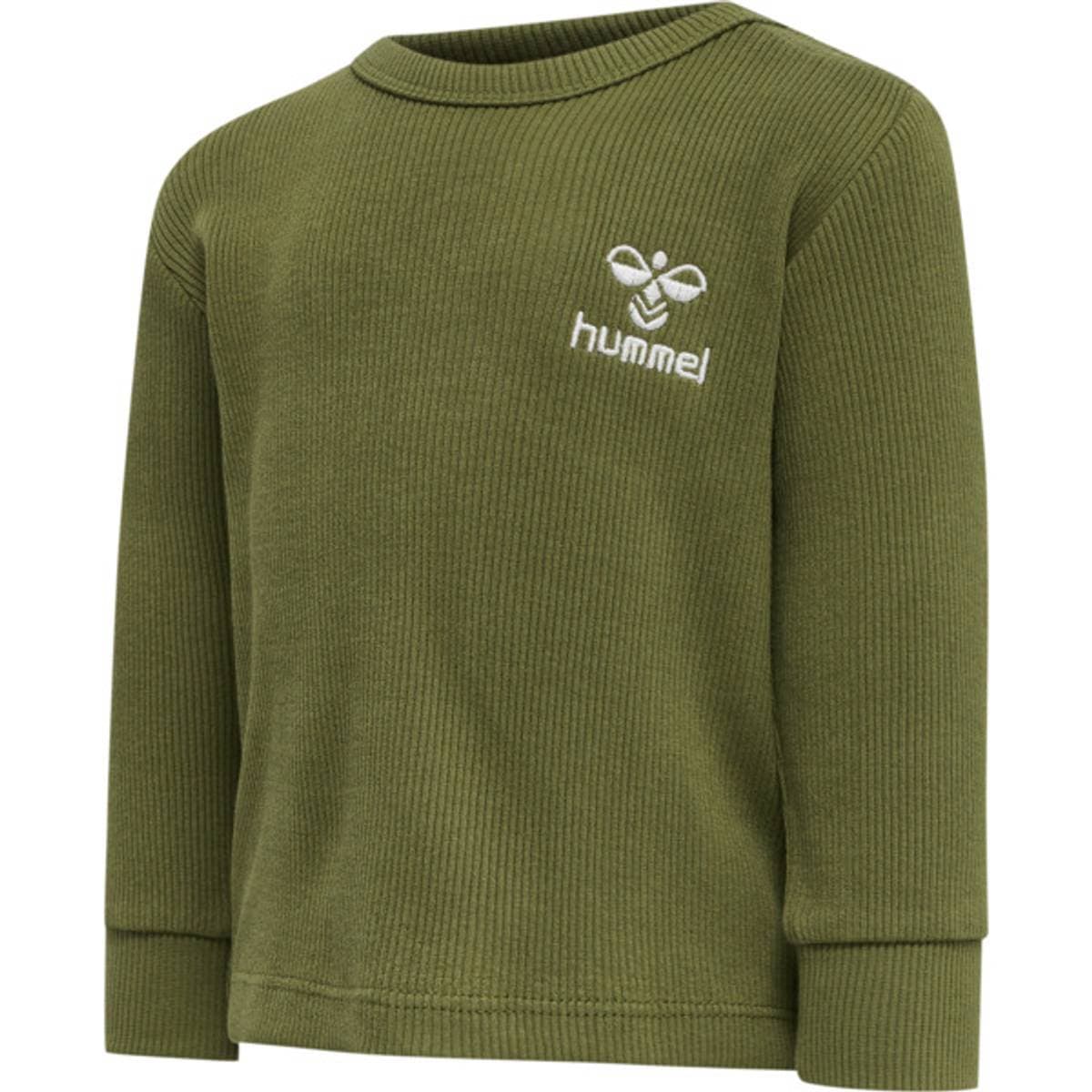 Hummel Sami T-Shirt L/S Capulet Olive (74 / 9 mnd)
