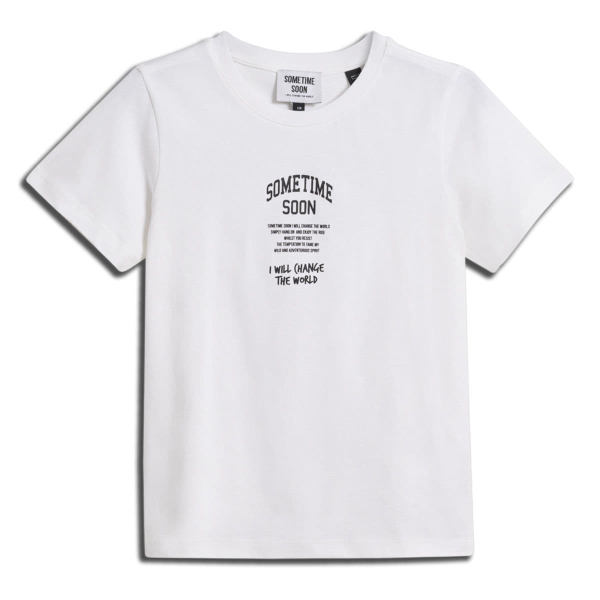 Sometime Soon Sometime Soon Dimas T-Shirt S/S Bright White (164 /14 år)