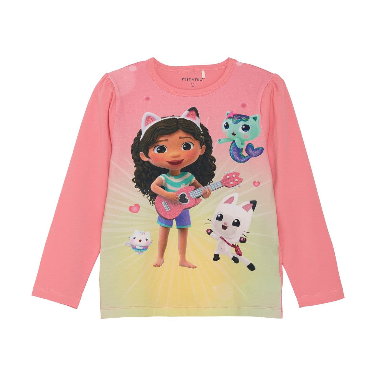 Minymo T-shirt LS Strawberry Pink (98 /3 år)