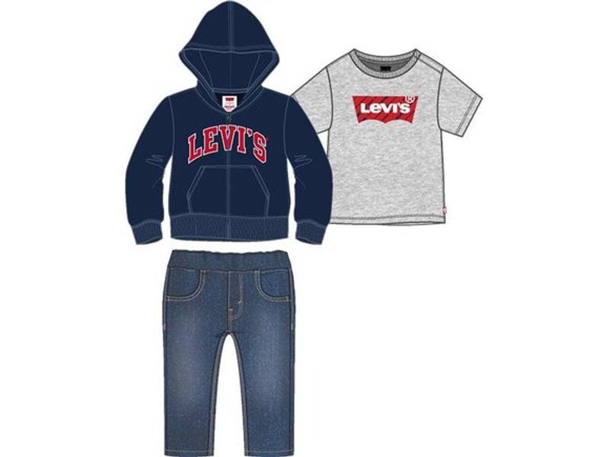 3PC Collgate Denim Jeans Set (68 / 6 mnd)