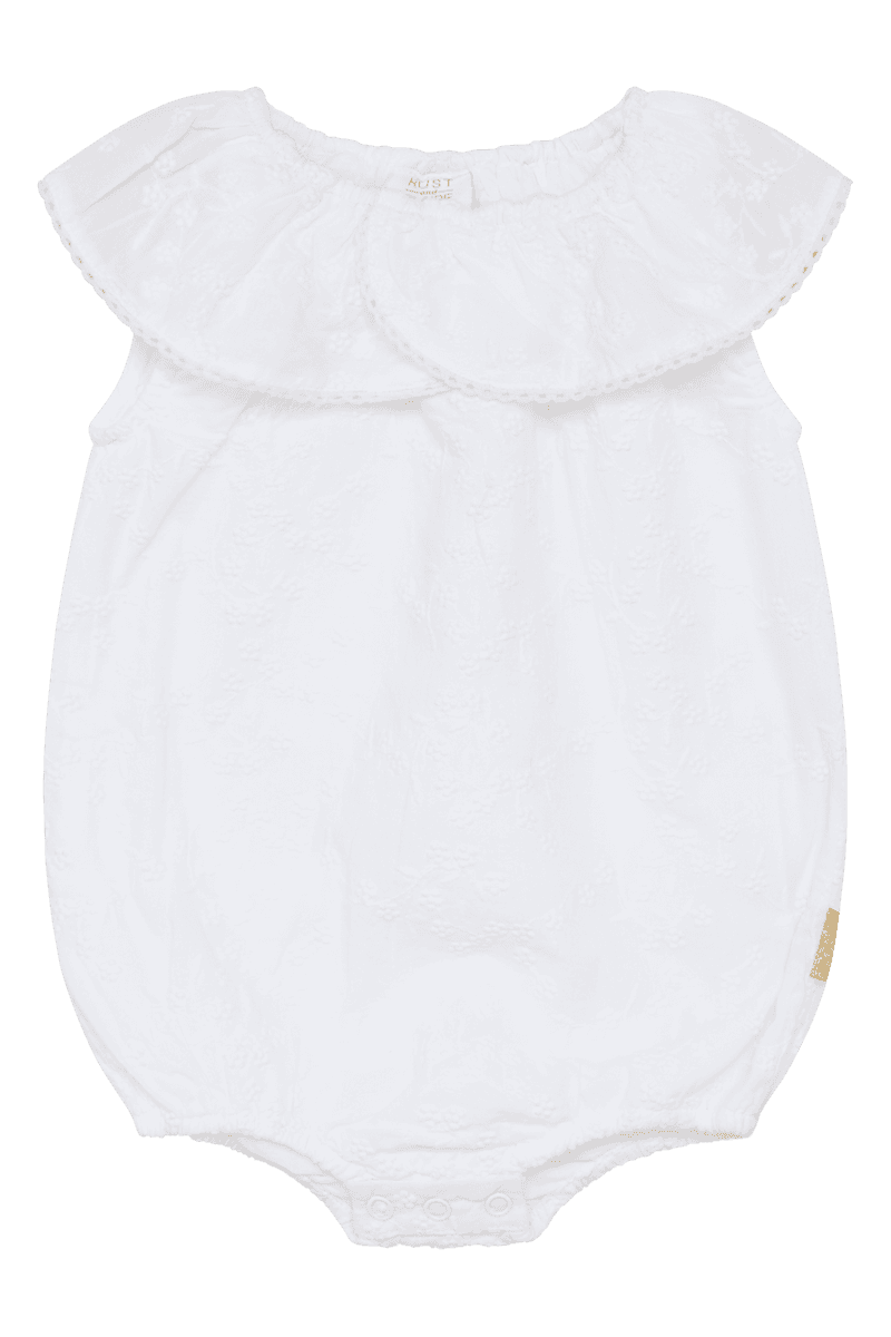 Hust And Claire Magnolia Romper White (92 / 2 år)