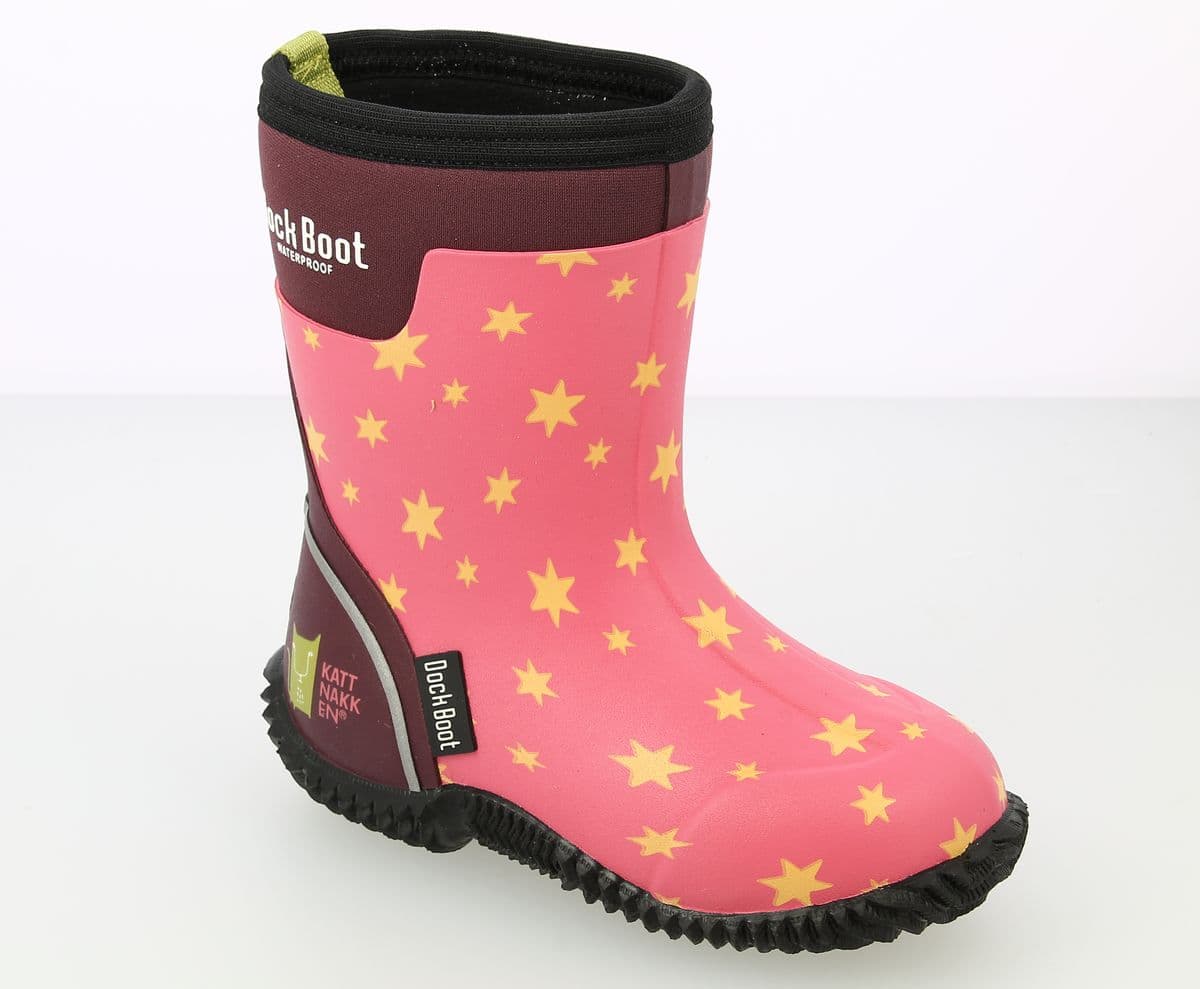 Dock Boot Dock Boot Støvel Kattnakken Superrosa (35)