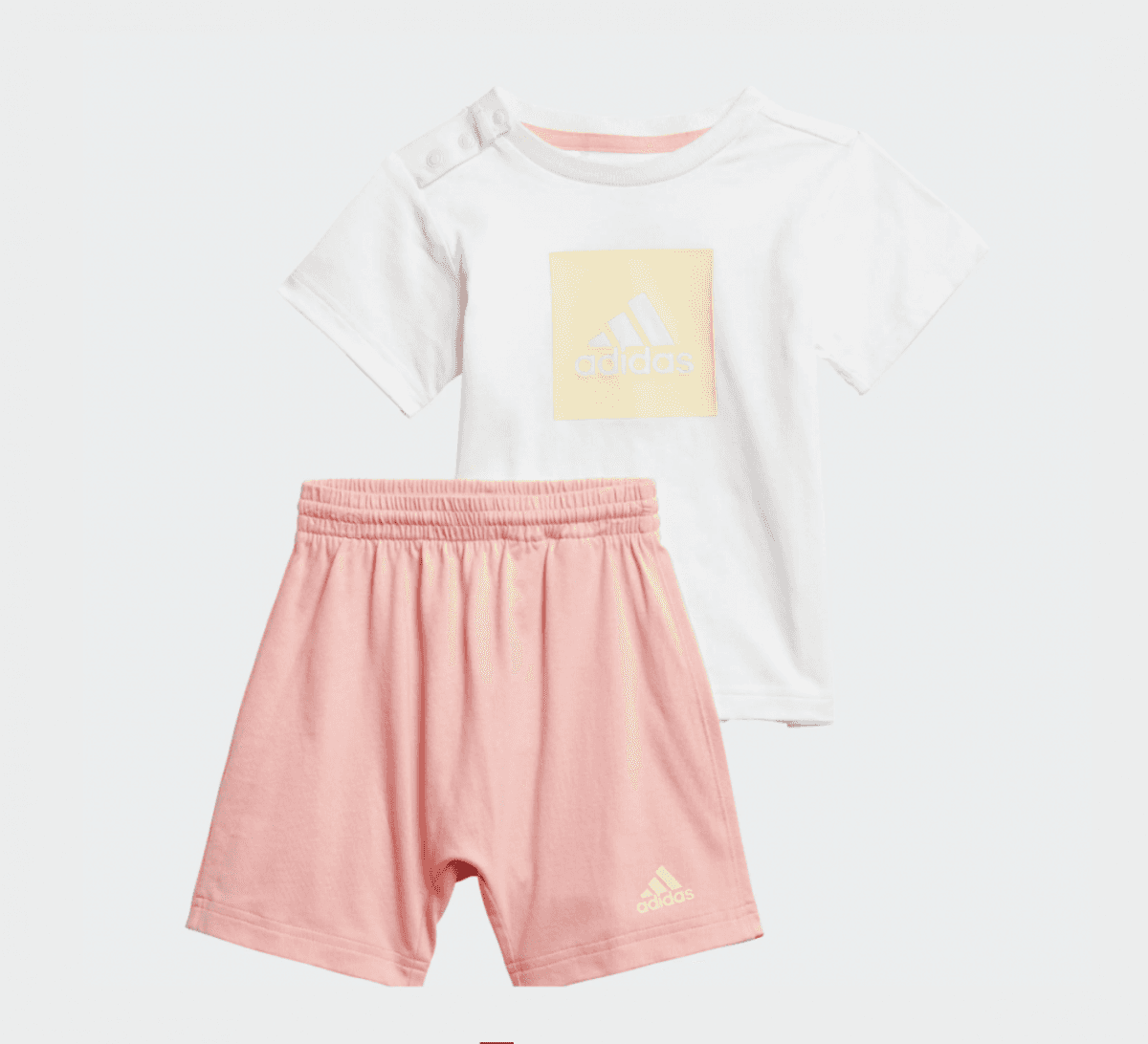 Adidas Peach Adidas I Logo Sum Sett (68 / 6 mnd)