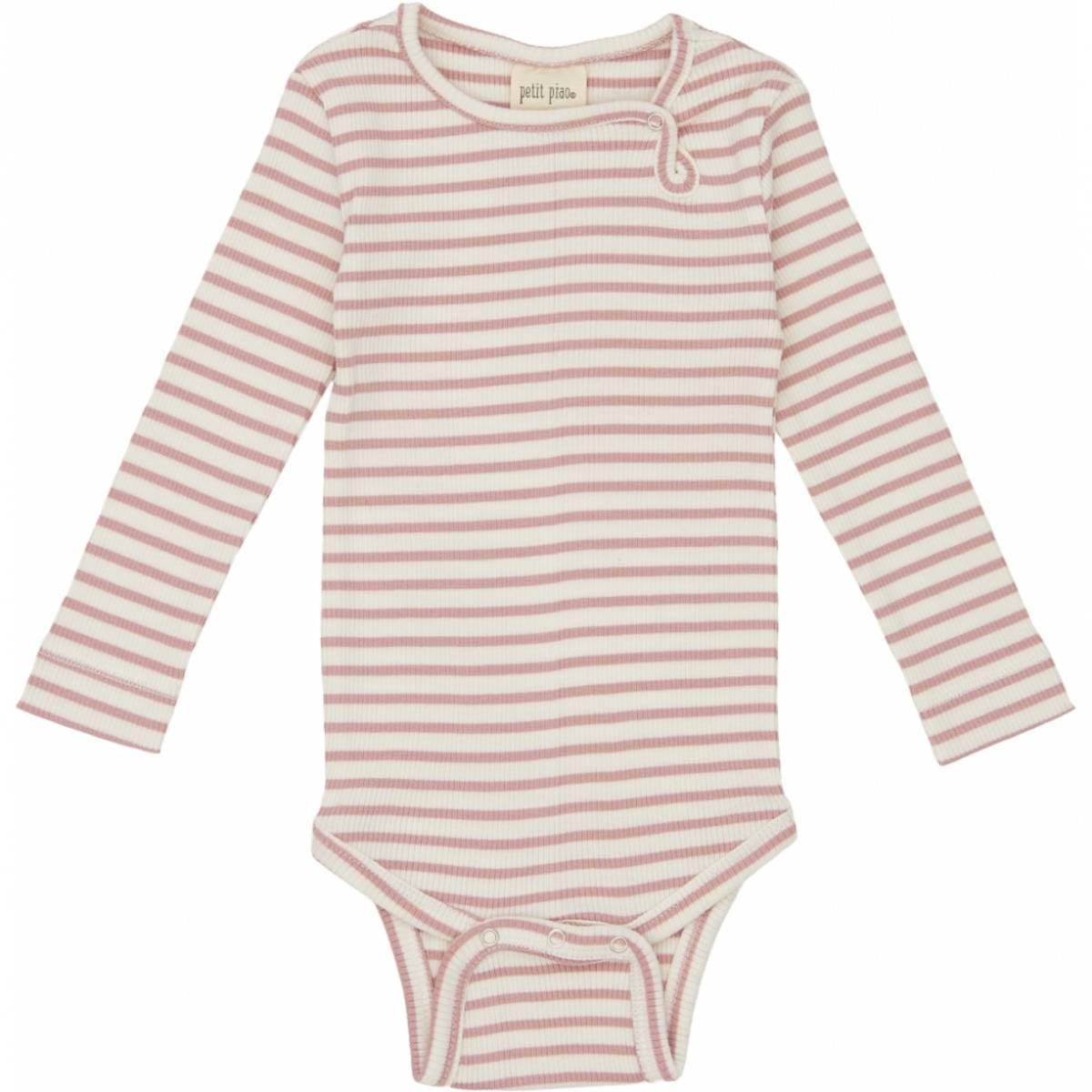 Rosa Stripete Petit Piao Modal LS Body (62 / 3 mnd)
