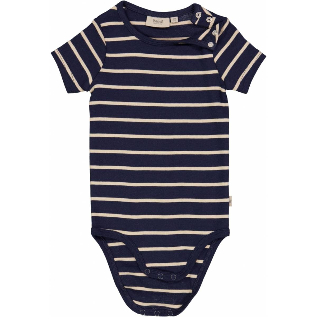 Blå Wheat Body SS (68 / 6 mnd)