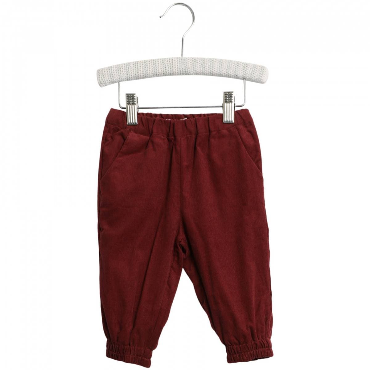 Burgunder Wheat Baby Trousers Lillie Bukse (74 / 9 mnd)