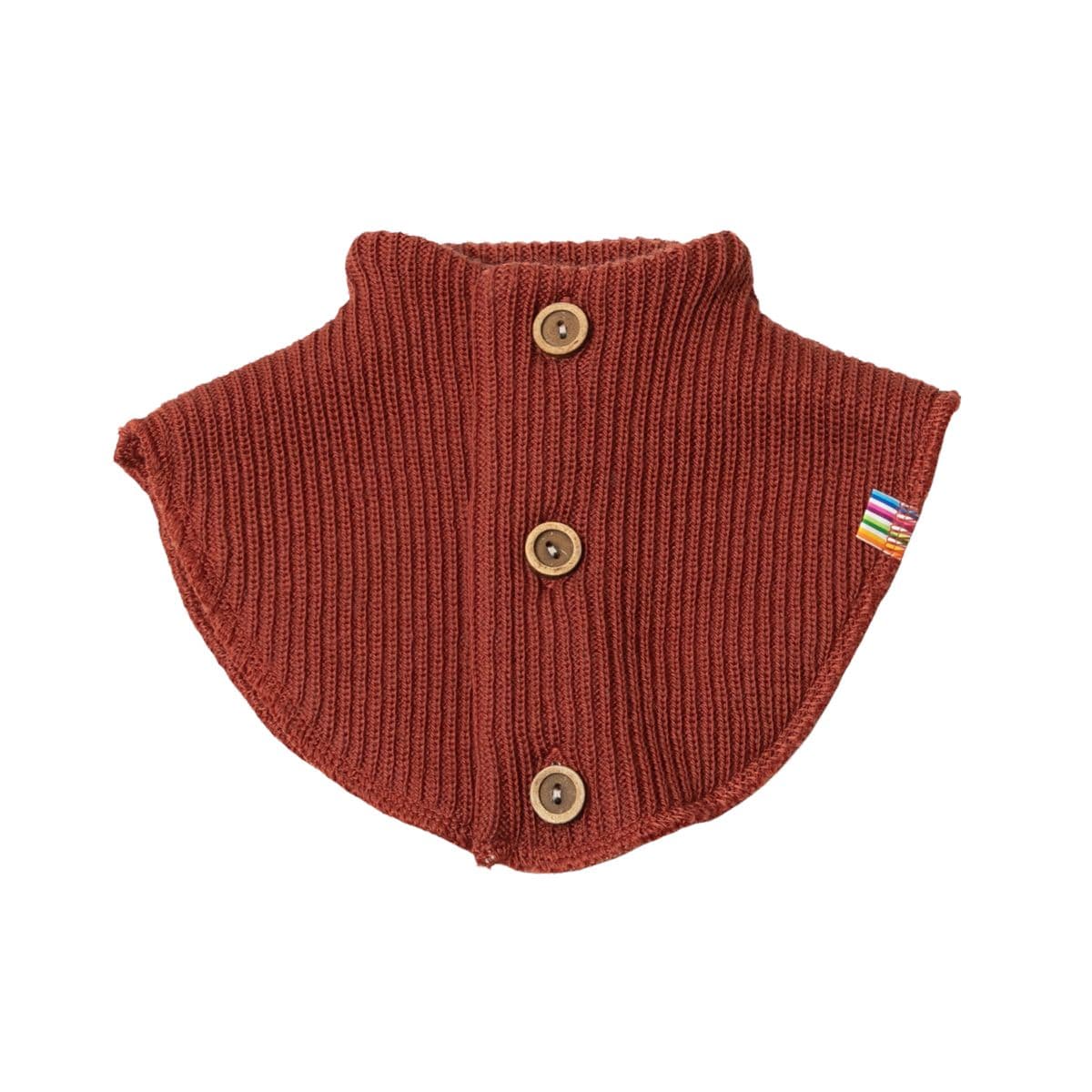 Joha Rib Ull Poloneck Chili Red