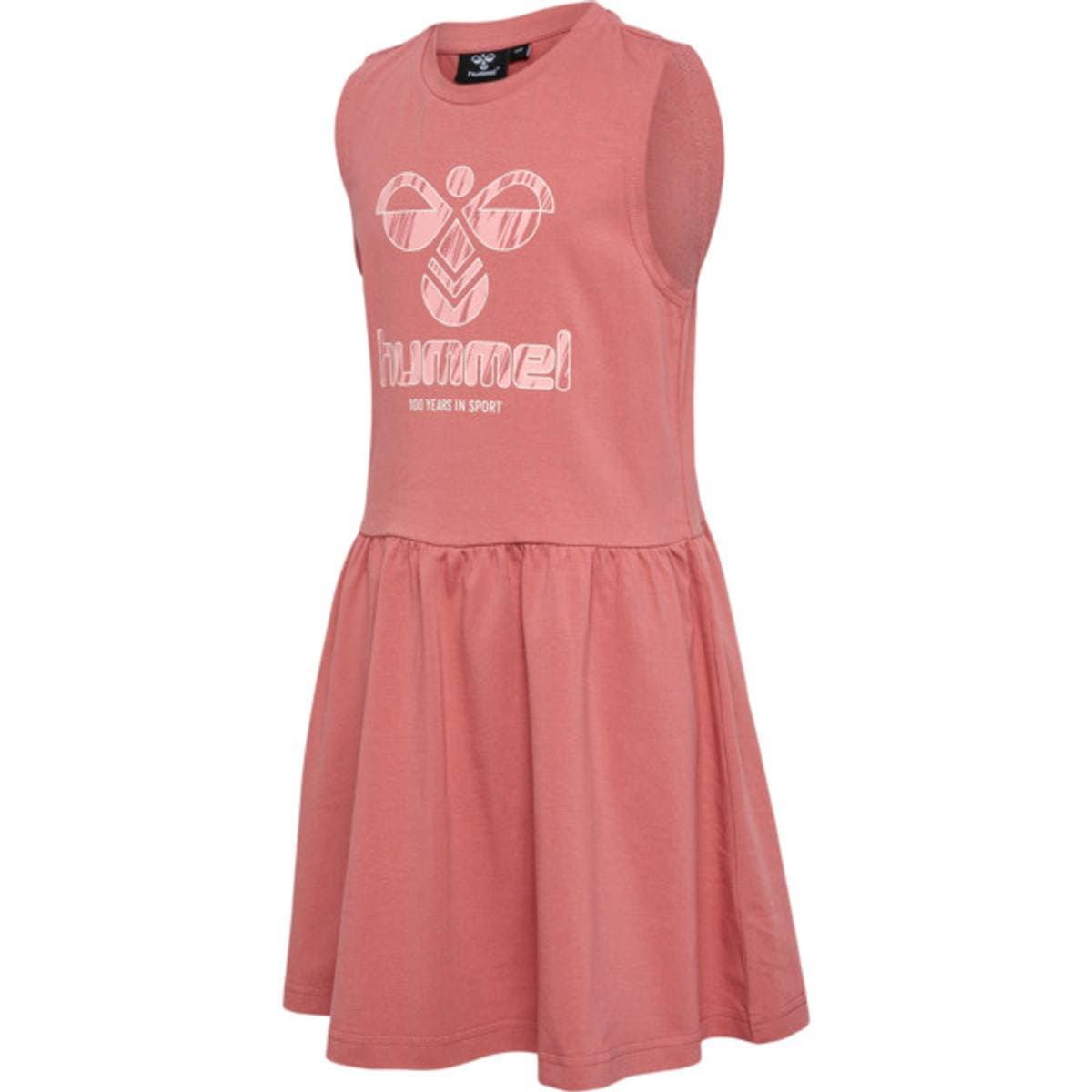 Hummel Gianna Dress S/L Canyon Rose (104 / 4 år)